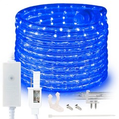 1/2″ Thick LED Rope Light 8 Mode Connectable Waterproof Ourdoor 10′-150’ft ETL