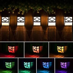 CLAONER LED Solar Hang Light Flickering Flame Lantern Outdoor Garden Decor Lamp
