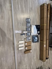 Alloy led Interior LED Strip Lights , Smart Control glass RGB Remote