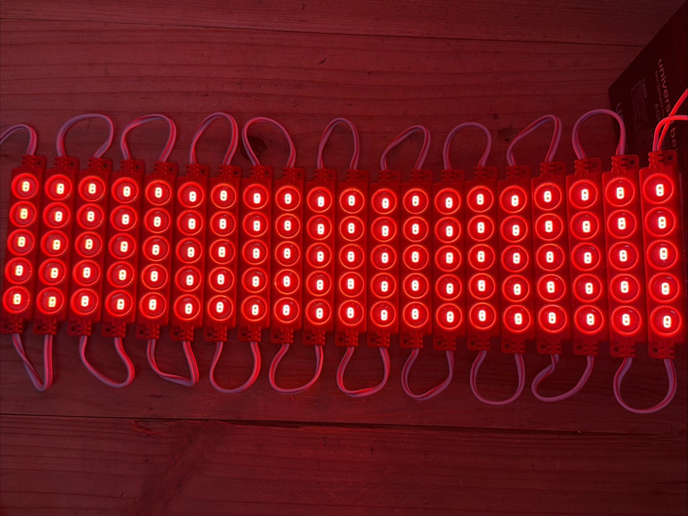 DC 12 Volt LED Module 1.2 W Waterproof Led Light Strip Letter Advertising 100LED