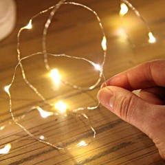 LED Battery Operated Waterproof Lights String Copper Wire Energy Saving 2M RK815