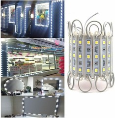 US Super Bright IP65 Waterproof 5050 SMD 3 LED Module Light Sign Strip Lamp 12V