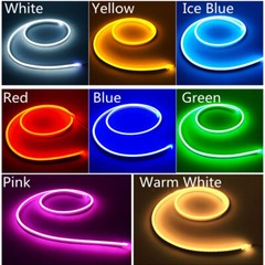 Touch Switch USB 5V Neon Led Strip Light Christmas Decor Kitchen Bookshelf lamp