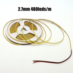 5V 12V 24V COB 480leds/m 5M 16.4ft LED Flexible Strip light Tape Lights Bar Room