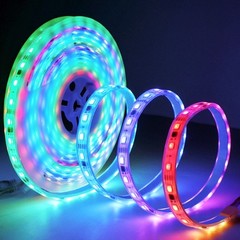 5M DC 12V WS2811 Addressable Dream Color 150/300 5050 RGB Pixel LED Strip Lights