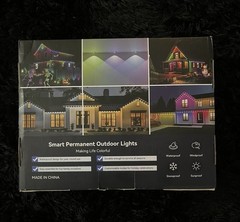 Permanent Outdoor Lights 200ft W/100 LED Smart IC+RGBCW APP + Remote Control NEW