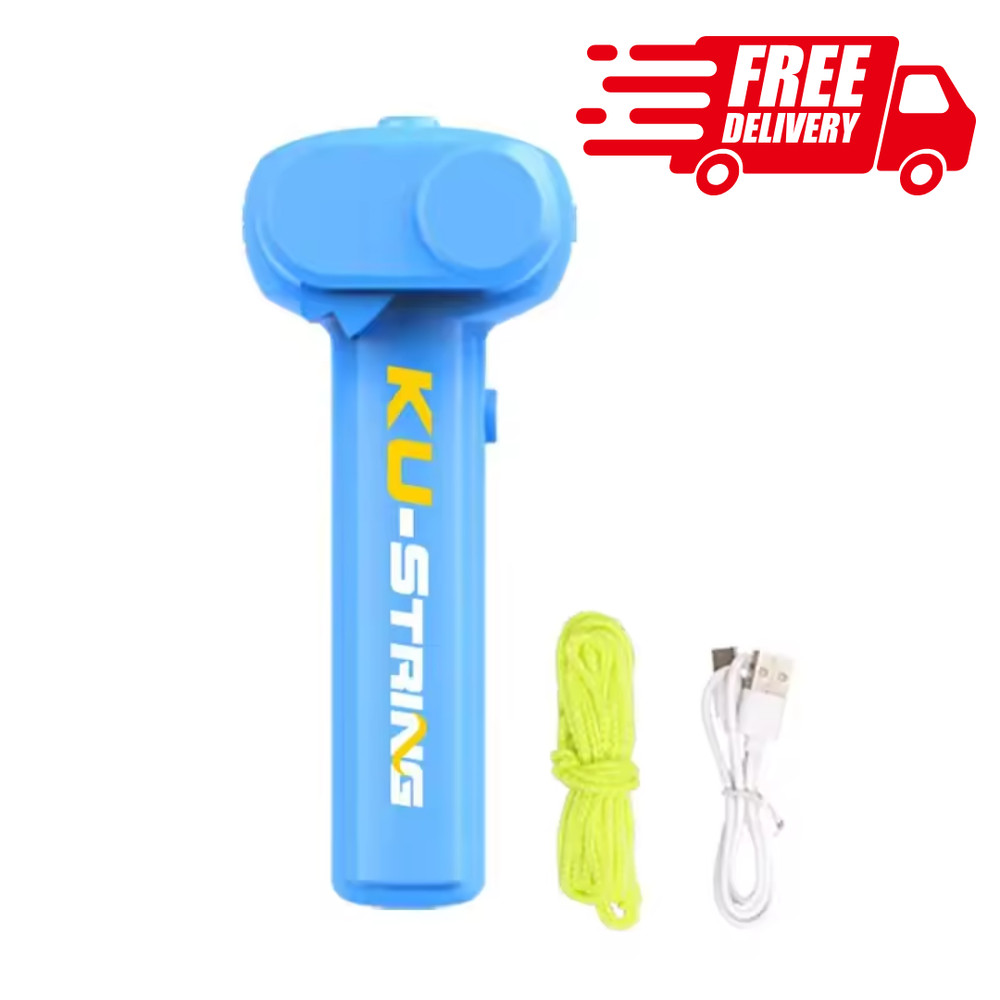 Glow in the Dark String Launcher LED Luminous Stress Relief Toy for Kids