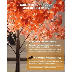 300 LED Energy Saving Lights Weatherproof Smart Timer Dimmable Indoor Outdoor US