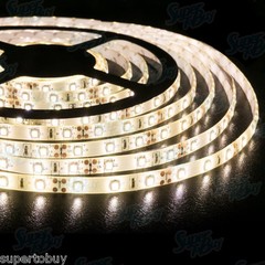 Warm White 300 LED 3528 SMD 5M Flexible Strip Light Waterproof DIY Super Bright