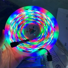 Flexible 3528 RGB LED 300 SMD Strip Light Remote Fairy Lights Room TV Party Bar