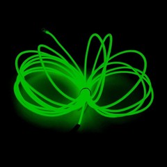 Neon LED Light Glow EL Wire String Strip Rope Decor for Car Party + Controller
