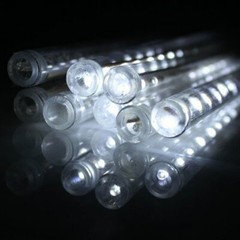 Meteor Shower Rain Lights 50cm 240LED Falling String Light Hanukkah Garden Decor