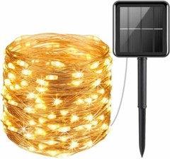 100-400 LED Solar Fairy Lights Outdoor Garden String Party Waterproof Lamp Yard