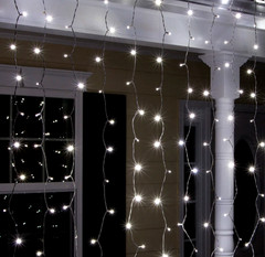 Curtain String Fairy Lights in 300 lights 10’x10′ remote controlled