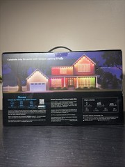 Govee Permanent Outdoor Lights Elite LED String Lights | 100FT Wi-Fi RGBIC | New
