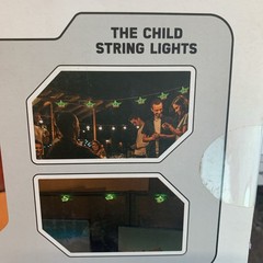 TWO Star Wars Mandalorian Grogu Baby Yoda String Lights The Child Disney+ NEW