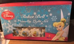 NIB Disney Tinkerbell 10!String Lights Set Vintage Star Shape Plug in 11.5 ft