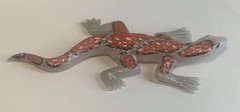 VTG 10pc Primal Lite Bunch A Lizards String Light Plastic 4″ Lizards NIB, 1986