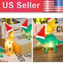 LED Dino String Lights – Perfect for Holiday Decor, Kids’ Parties
