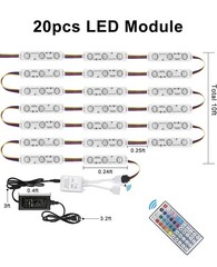 RGB LED Window Module Lights Waterproof Storefront Lights Business Decorative US