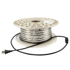 Cool White LED Strip Light – 120 Volt – High Output (SMD 3528) – 65 Feet