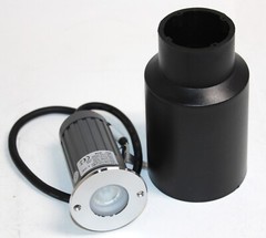 Core Lighting IG101-CW-SS-24V In-Ground LED Round Color Temperature 5700K Stainl