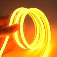 12V Flexible LED Strip Waterproof Sign Neon Lights Silicone Tube 1M 2M 3M 5M USA