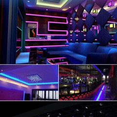 5050 RGB LED strip with Bluetooth-compatible APP controller kit 16.4 ft 32.8 ft