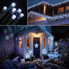 Outdoor Solar String Lights Waterproof LED Christmas Lights Xma Party Decor Tree