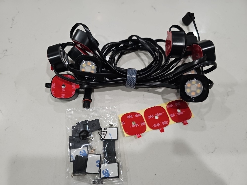 Govee Permanent Outdoor Lights Pro Black 1x 16 Feet Section (10 lights) W/CLIPS