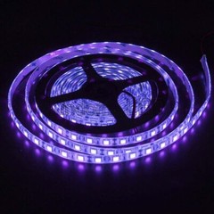 5M 5050 300 LED Strip Waterproof UV Purple Ultraviolet Flexible Fish Black Light