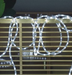 20FT 8-Mode LED Rope Light Outdoor Waterproof Lighting, Cool White