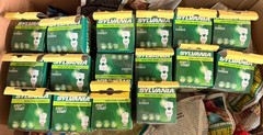 Lot 25 SYLVANIA Energy Saving Light Bulbs 20W 95W Dimmable