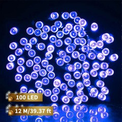 Outdoor Solar String Lights Waterproof LED Christmas Lights Xma Party Decor Tree