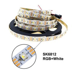 5M SK6812 RGBW 4in1 5V LED Strip 30/60/144leds/m Individual Pixel IC Addressable