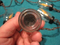 10 Clear Glass Mini Mason Jar Deco String Light Set Silicone Bulb Ornament Globe