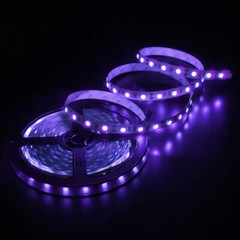 5M 5050 300 LED Strip Waterproof UV Purple Ultraviolet Flexible Fish Black Light