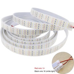 16.4Ft Super Bright Triple Row LED Strip Lights, Daylight White 6000K DC12V 1
