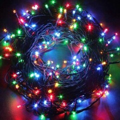 LED Solar String Lights Outdoor Garden Yard Decor Lamp Waterproof Fairy Light