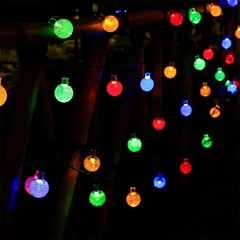 50LED Solar String Lights Patio Party Yard Garden Wedding Waterproof Outdoor