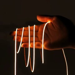 5V 12V 24V 2mm 3mm 4mm Ultra Slim COB LED Strip Lights DIY mini Figure 480LED/m