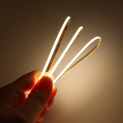 Ultra Thin 2mm COB LED Strip Light DC12V Lights Strip Ribbon Lamp Tape 480leds/m