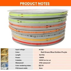 150ft 110V LED Neon Light Strip Flexible Tube Holiday Party Wedding Home Decor