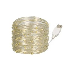 USB LED Fairy String Lights Copper Wire 10M 30M Christmas Party Garland Lamp