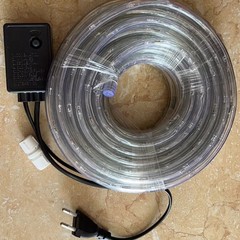 25FT LED Rope Lights Outdoor, LED Flexible Tube Lights with 8 Modes Waterproof