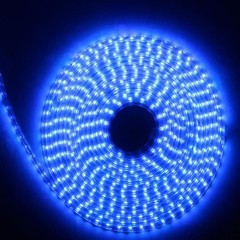 110V 5050 RGB LED Strip Outdoor Flexible Light Lamp Roll Waterproof IP67 US Plug