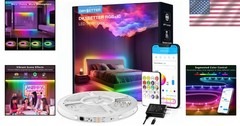 16.4ft BGRIC LED Strip Lights – Music Sync & Color Changing for Vibrant Events