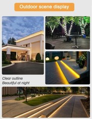 110V COB LED Strip Lights Flexible Cuttable High Density For Home Office Decor