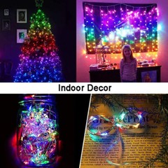 100-500 LED Solar Power String Fairy Lights Garden Outdoor Party Christmas Lamp