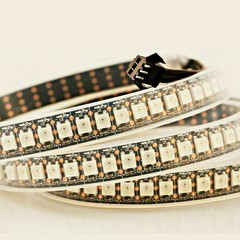 5050 WS2812B RGB IC LED Strip Lights 144 LEDs Pixel Individual Addressable DC5V